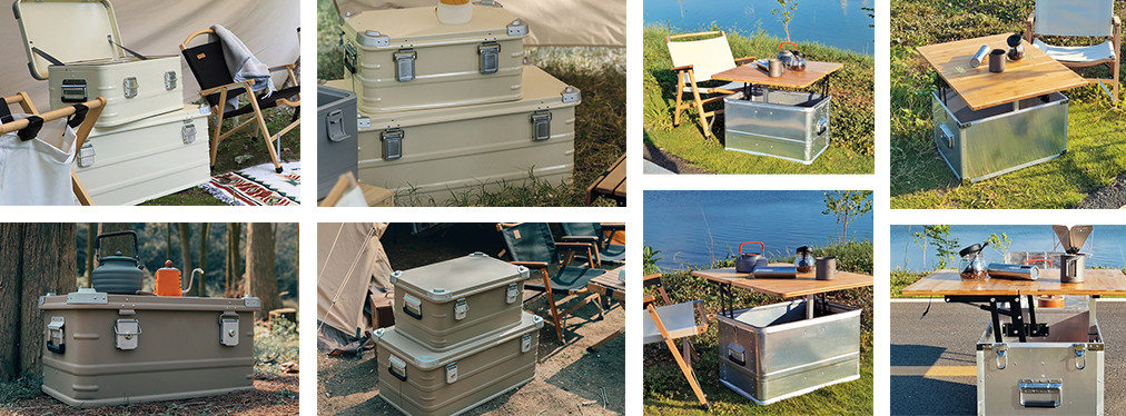 Outdoor Camping Storage Boxes & Cooking Station - KASSICO